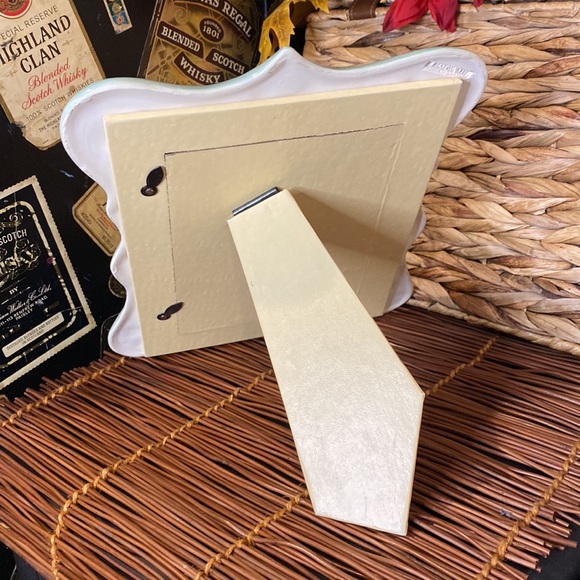 Vintage Green Ceramic Picture Frame by Sexton 1989 - Picture 7 of 9